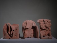 Tre paesaggi, 2018 terracotta cm.25x20x18